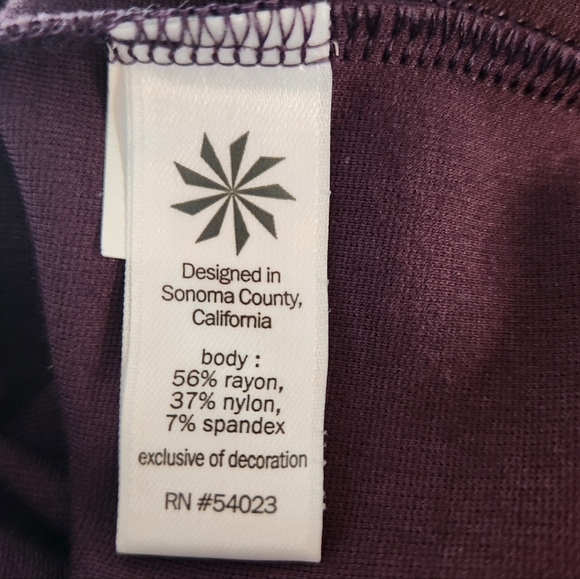 Athleta Ponte Zip Purple Dress - Picture 7 of 12